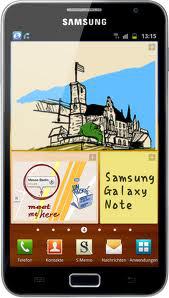 Смартфон Samsung Galaxy Note GT-N7000 Blue - Усть-Кут