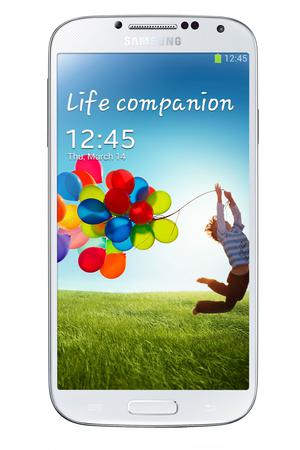 Смартфон Samsung Galaxy S4 GT-I9500 16Gb White Frost - Усть-Кут