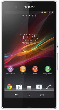 Смартфон Sony Xperia Z White - Усть-Кут